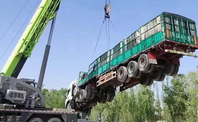 开鲁道路脱困救援案例